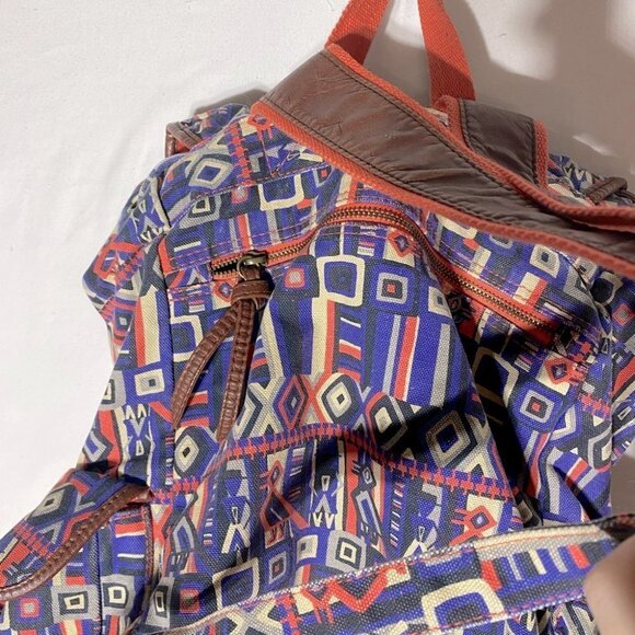 Encote Multicolour Boho Backpack - Picture 8 of 10